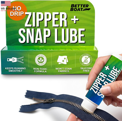 Zipper wax zip - lube, marine